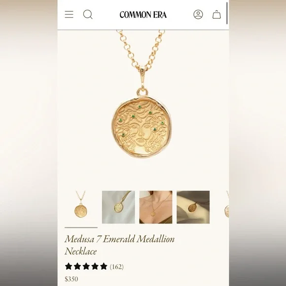 Common Era Medusa Necklace - Picture 4 of 5